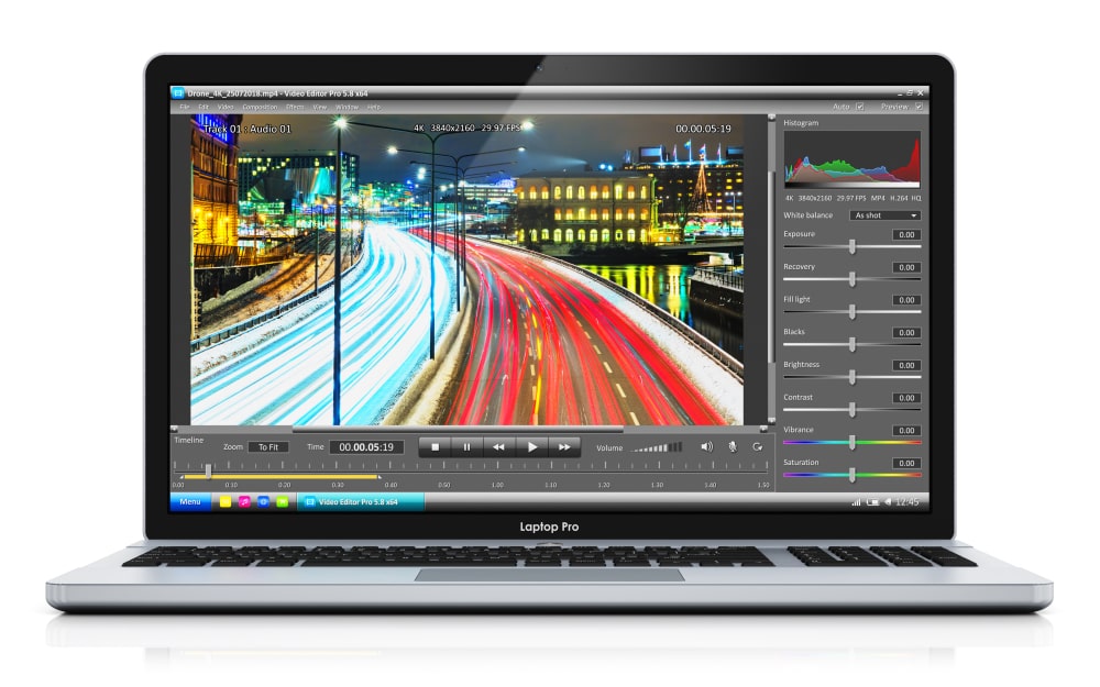 professional tool for video editing
