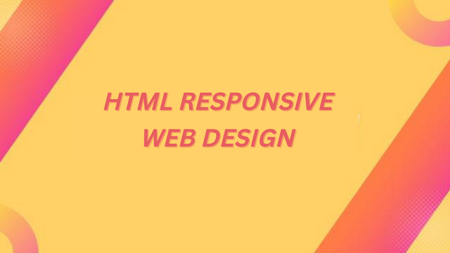 HTML Responsive Web Design