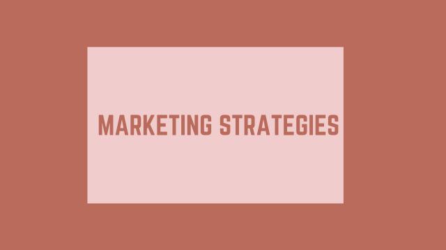 Marketing Strategies