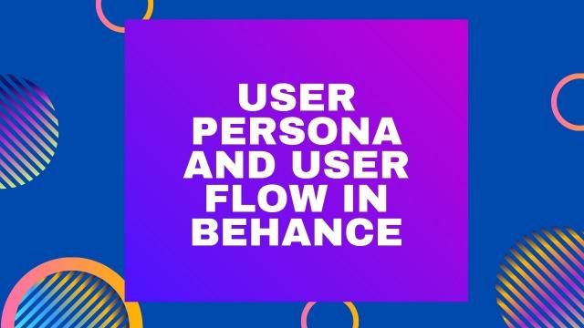 Creating User Persona Section for project in Behance