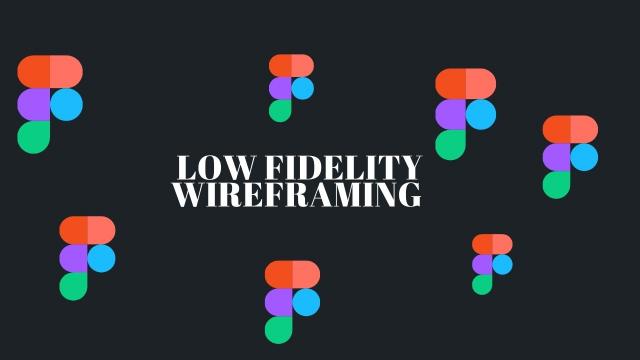 Designing Header & Slider in Low fidelity wireframe