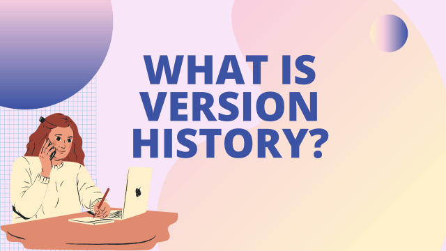Figma में version history क्या है