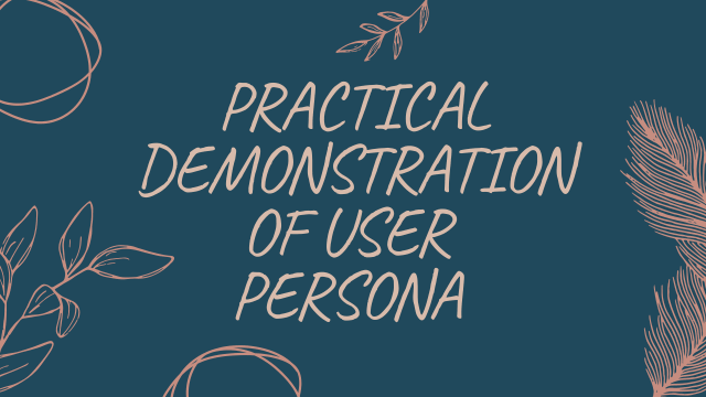 Practical-Demonstration-of-User-Persona