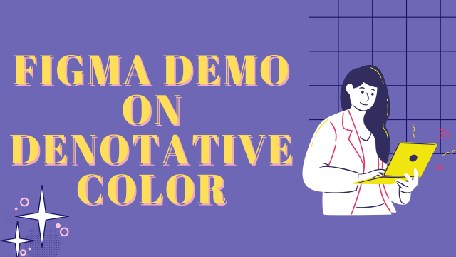 Figma Demo on denotative color