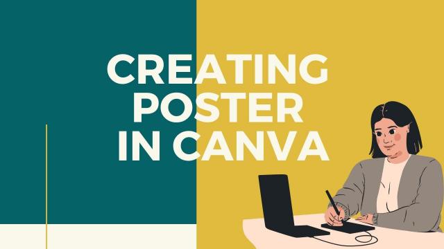 Creating Poster in Canva