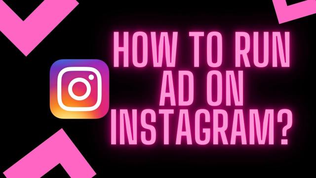 How to run ad on Instagram?