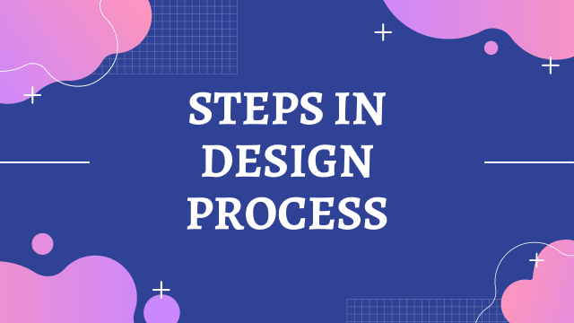 Steps in design process