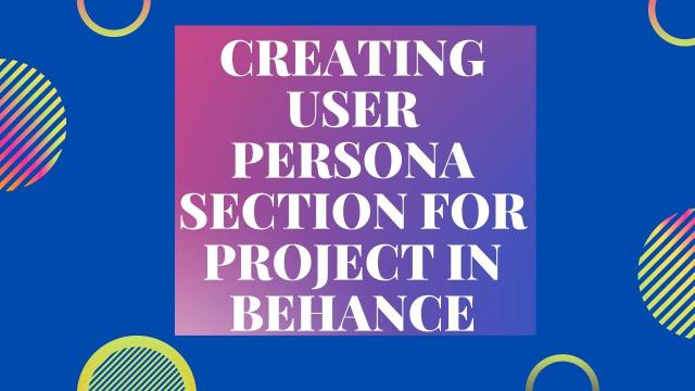 Creating-User-Persona-Section