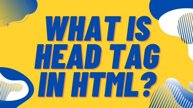 What-is-head-tag-in-HTML