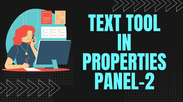 Text tool in properties panel-2