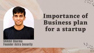 Importance of Business plan for a startup
