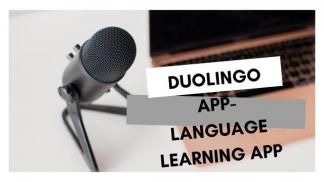 Duolingo app- language learning app
