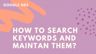 How to search keywords and Maintain them?