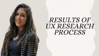 Results of UX research process