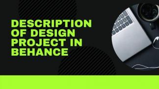 Description of Design Project in Behance
