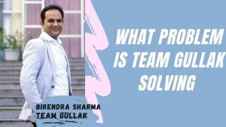 What problem is Team Gullak solving