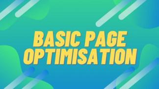 Basic Page Optimization