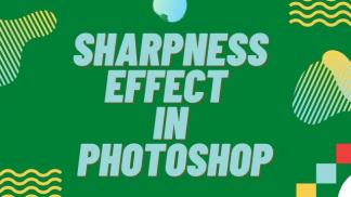 Sharpness effect in photoshop