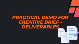 Practical Demo for Creative Brief - Message