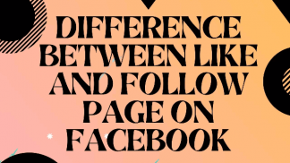 Difference between like & follow page on facebook