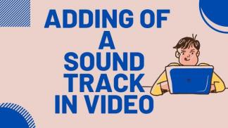 Adding of a Soundtrack in Video In Adobe Premiere Pro