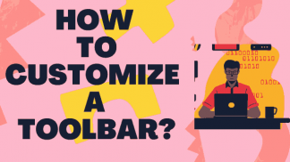How to customize a toolbar?