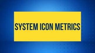 System Icon Metrics