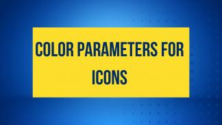 Color Parameters for icons