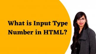 What is Input Type Number in HTML?