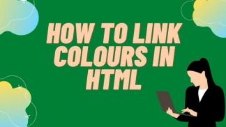 How to link colours in HTML