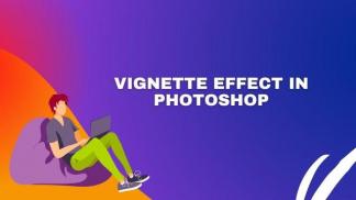 Vignette effect in Photoshop