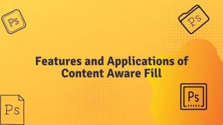Features and applications of content aware fill