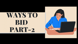 Ways to Bid Part II