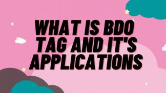What is BDO Tag and its applications