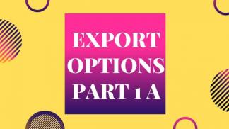 Export options in Premiere pro Part  1