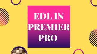 EDL in Premiere Pro 