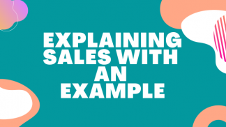 Explaining Sales with an Example