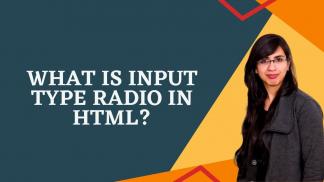 What is Input Type Radio in HTML?